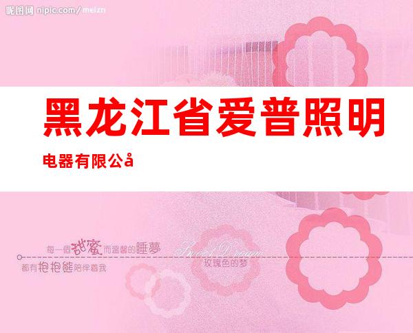 黑龙江省爱普照明电器有限公司